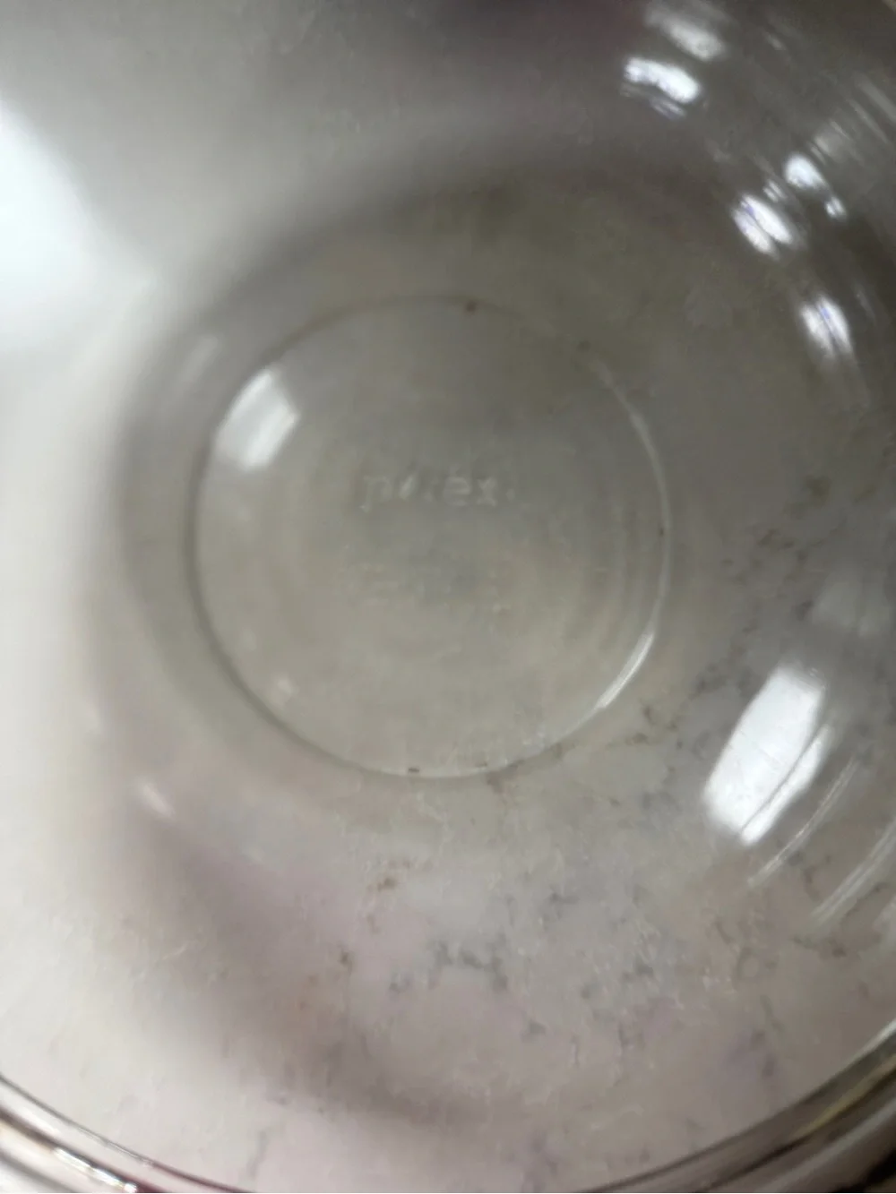 Pyrex Clear Round Glass Casserole Dish 024-read